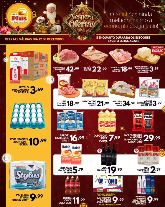 Catálogo Rede Plus Supermercados em Mateus Leme | Vespera De Ofertas | 2025-12-12T00:00:00.000Z - 2025-12-14T00:00:00.000Z