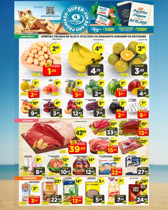 Catálogo Amarelinha Supermercados | Fim de Ano | 2025-12-15T00:00:00.000Z - 2025-12-17T00:00:00.000Z