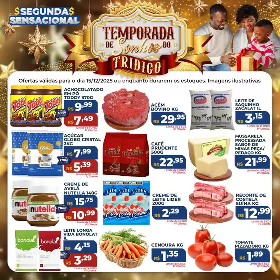 Catálogo Supermercados Tridico em Joinville | Segunda Sensacional | 2025-12-15T00:00:00.000Z - 2025-12-15T00:00:00.000Z