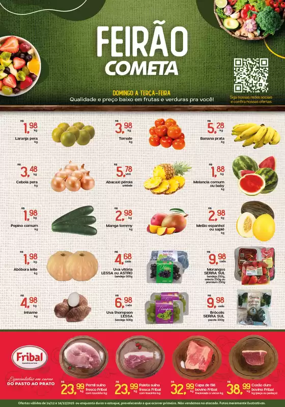 Catálogo Cometa Supermercados em Sete Lagoas | Feirão Cometa | 2025-12-15T00:00:00.000Z - 2025-12-16T00:00:00.000Z