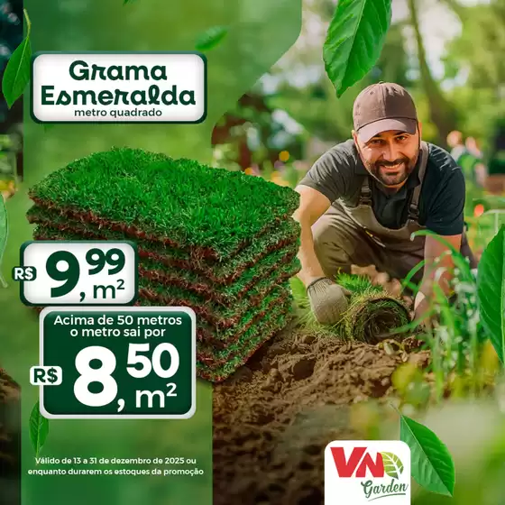 Catálogo VN Autosserviço em Sete Lagoas | Promoção de Grama Esmeralda | 2025-12-15T00:00:00.000Z - 2025-12-31T00:00:00.000Z