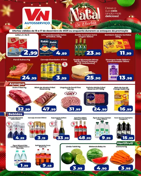 Catálogo VN Autosserviço em Sete Lagoas | Natal de Ofertas | 2025-12-15T00:00:00.000Z - 2025-12-17T00:00:00.000Z