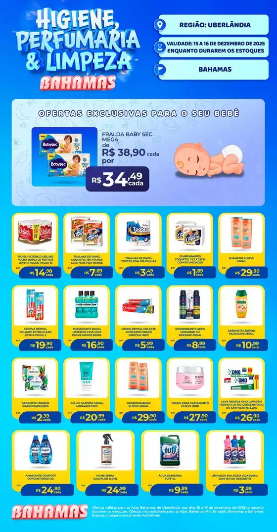 Catálogo Bahamas Supermercados | Higiene e Limpeza | 2025-12-15T00:00:00.000Z - 2025-12-16T00:00:00.000Z