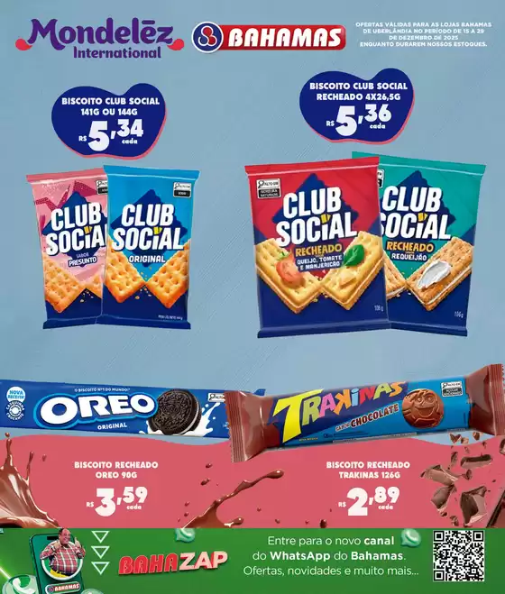 Catálogo Bahamas Supermercados | Ofertas Above e Mondelez | 2025-12-15T00:00:00.000Z - 2025-12-29T00:00:00.000Z