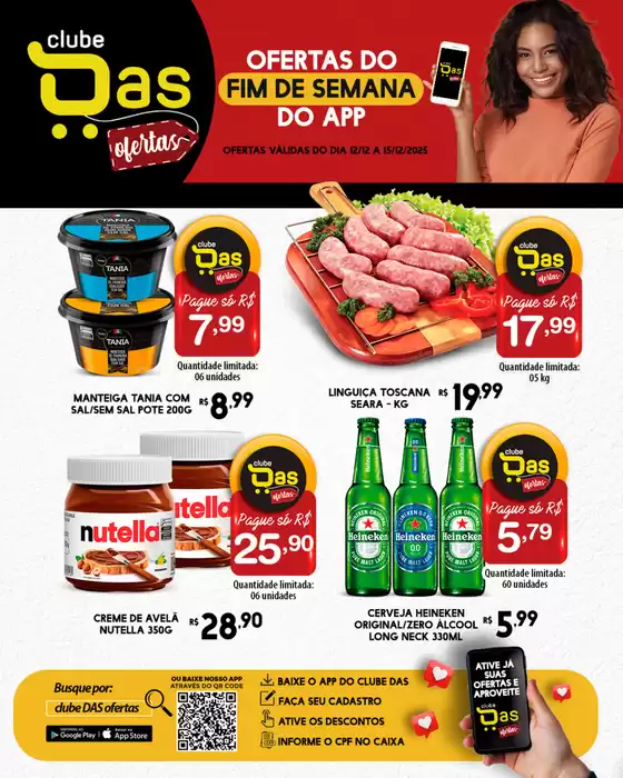 Catálogo Rede DAS em Ipiaú | Ofertas Do Fim De Semana | 2025-12-15T00:00:00.000Z - 2025-12-15T00:00:00.000Z