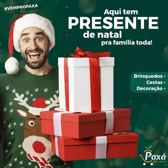 Catálogo Paxá Supermercados em Bauru | Natal | 2025-12-15T00:00:00.000Z - 2025-12-25T00:00:00.000Z
