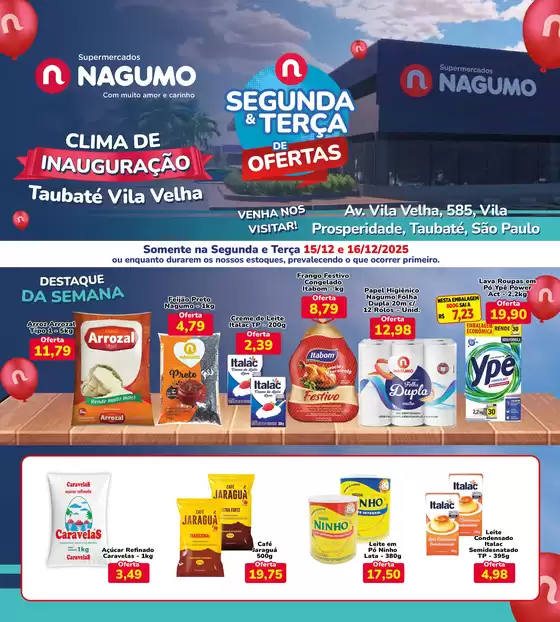 Catálogo Nagumo em Rio de Janeiro | Segunda e Terça | 2025-12-15T00:00:00.000Z - 2025-12-16T00:00:00.000Z