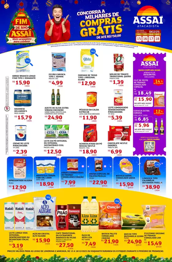 Catálogo Assaí Atacadista em Canápolis | Promoções especiais em andamento | 2025-12-15T00:00:00.000Z - 2025-12-18T00:00:00.000Z