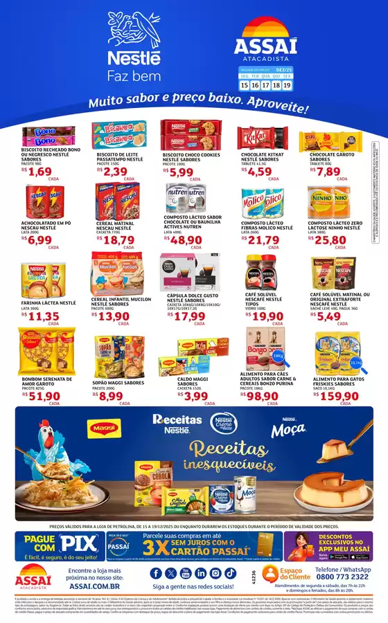 Catálogo Assaí Atacadista em Canápolis | Ofertas exclusivas | 2025-12-15T00:00:00.000Z - 2025-12-19T00:00:00.000Z