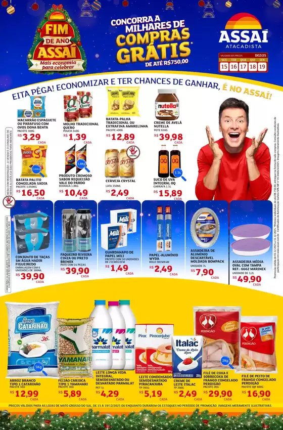 Catálogo Assaí Atacadista | Ofertas para caçadores de pechinchas | 2025-12-15T00:00:00.000Z - 2025-12-19T00:00:00.000Z