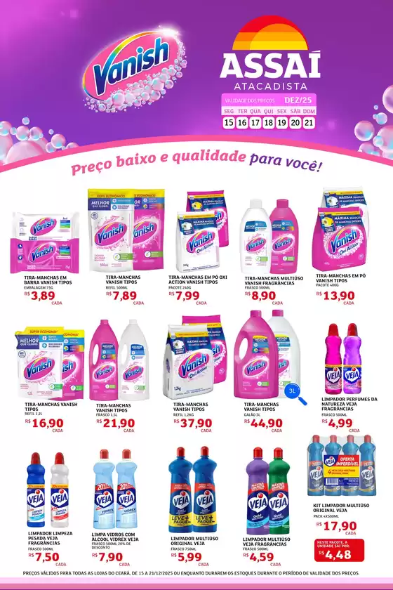 Catálogo Assaí Atacadista | Pechinchas e ofertas atuais | 2025-12-15T00:00:00.000Z - 2025-12-21T00:00:00.000Z