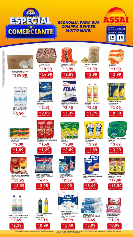 Catálogo Assaí Atacadista | Ótima oferta para caçadores de pechinchas | 2025-12-15T00:00:00.000Z - 2025-12-16T00:00:00.000Z