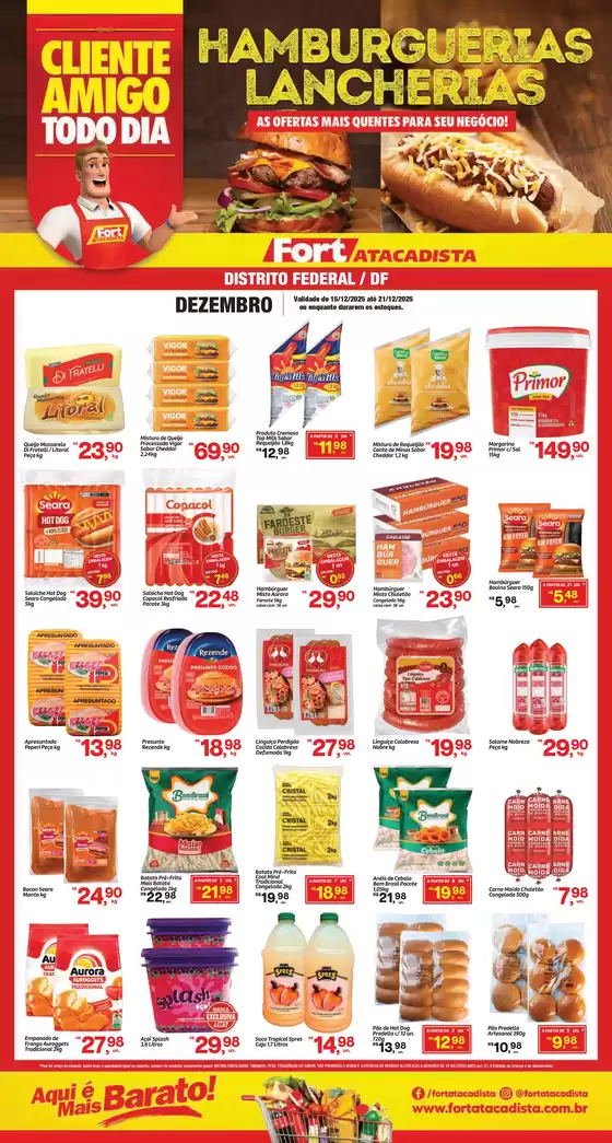 Catálogo Fort Atacadista | DF Fort Food Service (Hamburgueria) 15 a 21 DEZ 25) DF | 2025-12-15T00:00:00.000Z - 2025-12-21T00:00:00.000Z