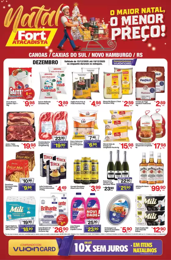 Catálogo Fort Atacadista | RS Fort Semanal 15 e 19 DEZ 25 Canoas Caxias NH | 2025-12-15T00:00:00.000Z - 2025-12-19T00:00:00.000Z