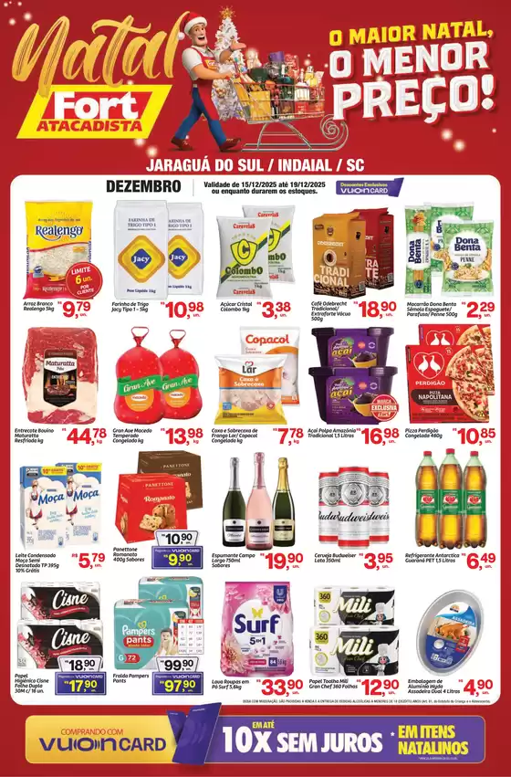 Catálogo Fort Atacadista em Rio de Janeiro | SC Fort Semanal 15 e 19 DEZ 25 Jaragua Indaial | 2025-12-15T00:00:00.000Z - 2025-12-19T00:00:00.000Z