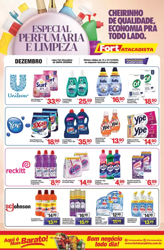 Catálogo Fort Atacadista em Rio de Janeiro | SC FORT Lamina Perfumaria 15 a 31 DEZ 25 | 2025-12-15T00:00:00.000Z - 2025-12-31T00:00:00.000Z