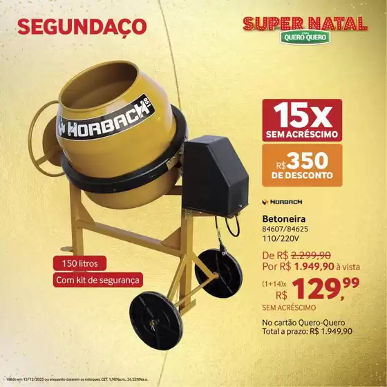 Catálogo Quero Quero em São Paulo | Ampla seleção de ofertas | 2025-12-15T00:00:00.000Z - 2025-12-15T00:00:00.000Z