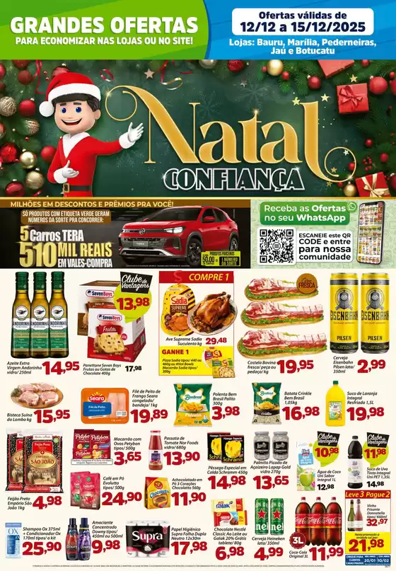Catálogo Confiança Supermercados em Rio de Janeiro | Tabloide rede 1212 2025 WPP | 2025-12-12T00:00:00.000Z - 2025-12-15T00:00:00.000Z