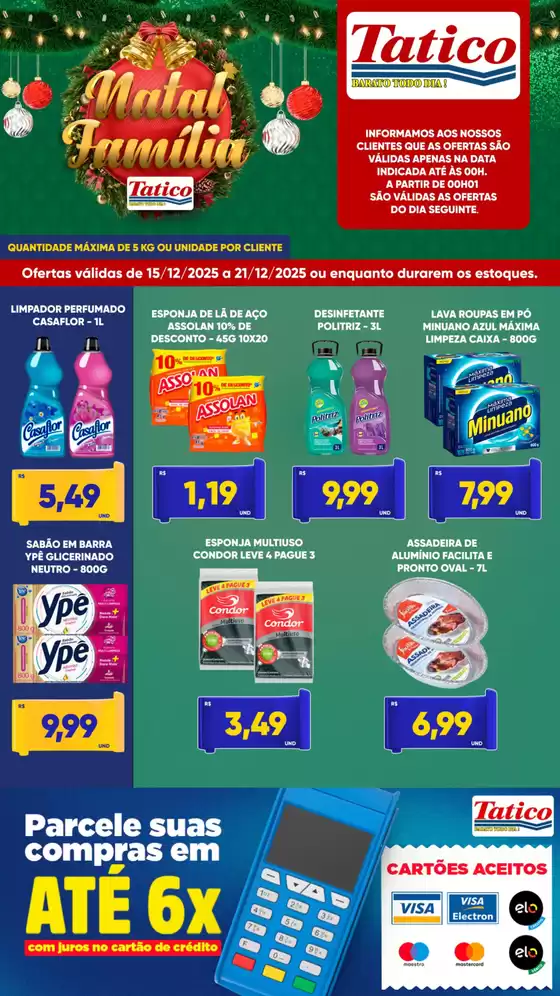 Catálogo Tatico em Fortaleza | Natal Familia | 2025-12-15T00:00:00.000Z - 2025-12-21T00:00:00.000Z