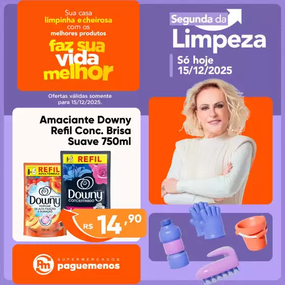 Catálogo Supermercados Pague Menos em Fortaleza | Segunda da Limpeza | 2025-12-15T00:00:00.000Z - 2025-12-15T00:00:00.000Z