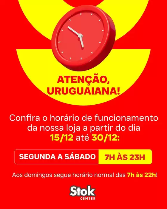 Catálogo Stok Center em Fortaleza | Encarte Stok Center | 2025-12-15T00:00:00.000Z - 2025-12-30T00:00:00.000Z
