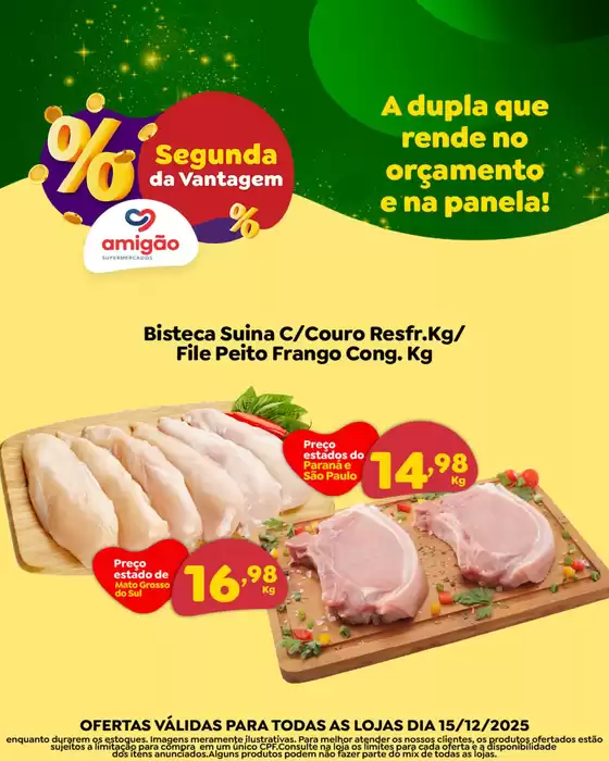 Catálogo Amigão Supermercados em Magé | Segunda Da Vendagem | 2025-12-15T00:00:00.000Z - 2025-12-15T00:00:00.000Z
