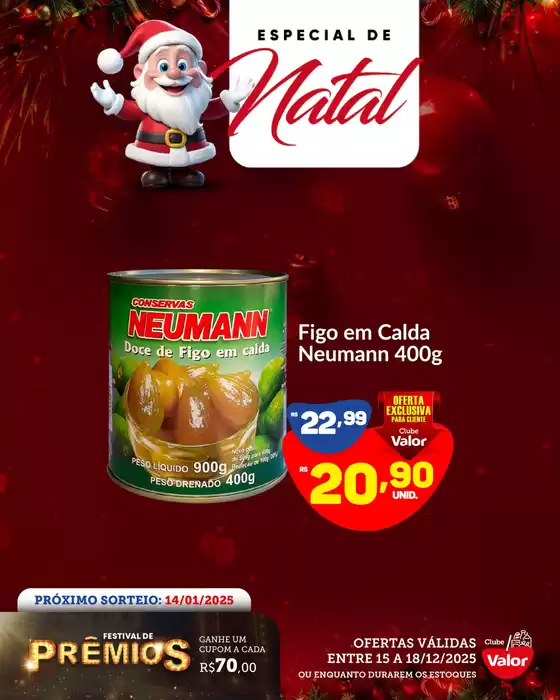 Catálogo Clube Valor em Serra | Especial De Natal | 2025-12-16T00:00:00.000Z - 2025-12-18T00:00:00.000Z