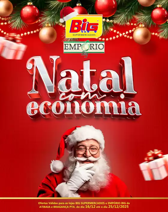 Catálogo Big Supermercados em Praia Grande | Natal com Economia | 2025-12-16T00:00:00.000Z - 2025-12-25T00:00:00.000Z