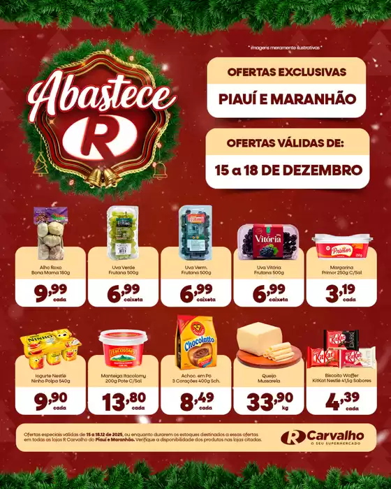 Catálogo R Carvalho Supermercado em Sorocaba | Abastece R | 2025-12-16T00:00:00.000Z - 2025-12-18T00:00:00.000Z
