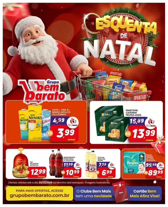 Catálogo Supermercado Bem Barato em Guarulhos | Esquenta De Natal | 2025-12-16T00:00:00.000Z - 2025-12-22T00:00:00.000Z