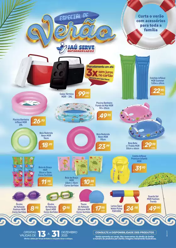 Catálogo Supermercados Jaù Serve em Guarulhos | Verão De Ofertas | 2025-12-16T00:00:00.000Z - 2025-12-31T00:00:00.000Z