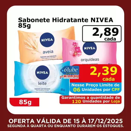 Catálogo Mialich Supermercados em São Paulo | Descubra ofertas atraentes | 2025-12-15T00:00:00.000Z - 2025-12-17T00:00:00.000Z
