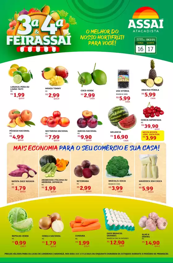 Catálogo Assaí Atacadista em Maringá | Descubra ofertas atraentes | 2025-12-16T00:00:00.000Z - 2025-12-17T00:00:00.000Z