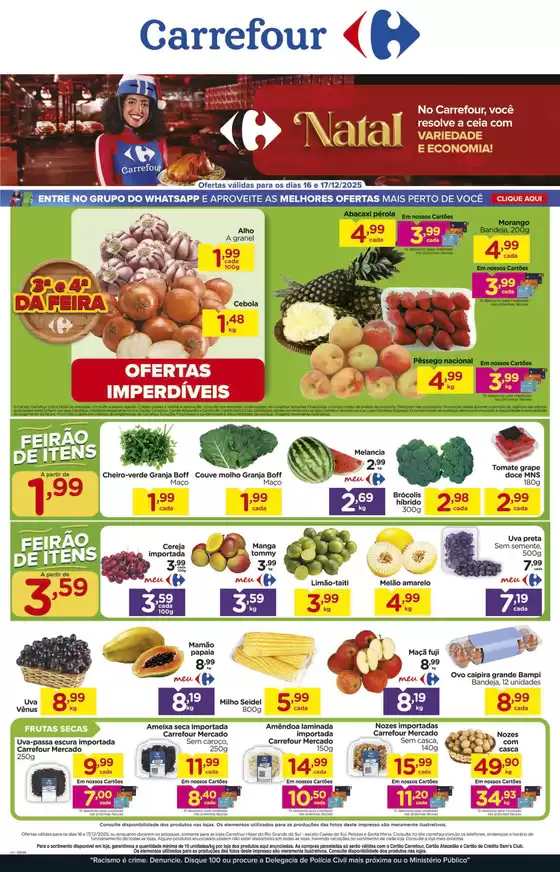 Catálogo Carrefour em Itacoatiara | Ofertas para caçadores de pechinchas | 2025-12-16T00:00:00.000Z - 2025-12-17T00:00:00.000Z