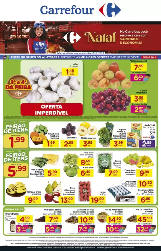 Catálogo Carrefour em Itacoatiara | Nossas melhores pechinchas | 2025-12-16T00:00:00.000Z - 2025-12-17T00:00:00.000Z
