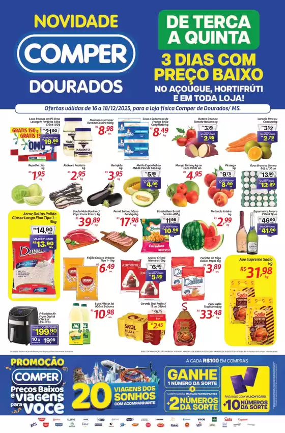 Catálogo Comper | Especial Dourados – 16.12 a 18.12 | 2025-12-16T00:00:00.000Z - 2025-12-18T00:00:00.000Z