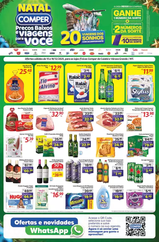 Catálogo Comper em Cuiabá | Promoções especiais em andamento | 2025-12-15T00:00:00.000Z - 2025-12-19T00:00:00.000Z