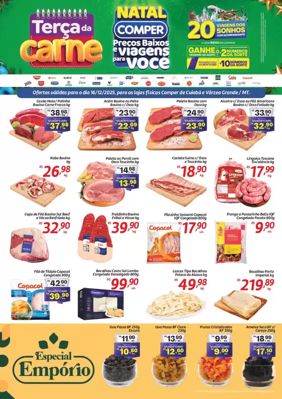 Catálogo Comper em Cuiabá | Melhores ofertas para todos os clientes | 2025-12-16T00:00:00.000Z - 2025-12-16T00:00:00.000Z