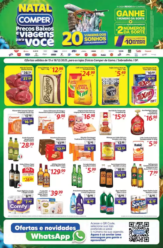 Catálogo Comper | Grandes descontos em produtos selecionados | 2025-12-15T00:00:00.000Z - 2025-12-19T00:00:00.000Z