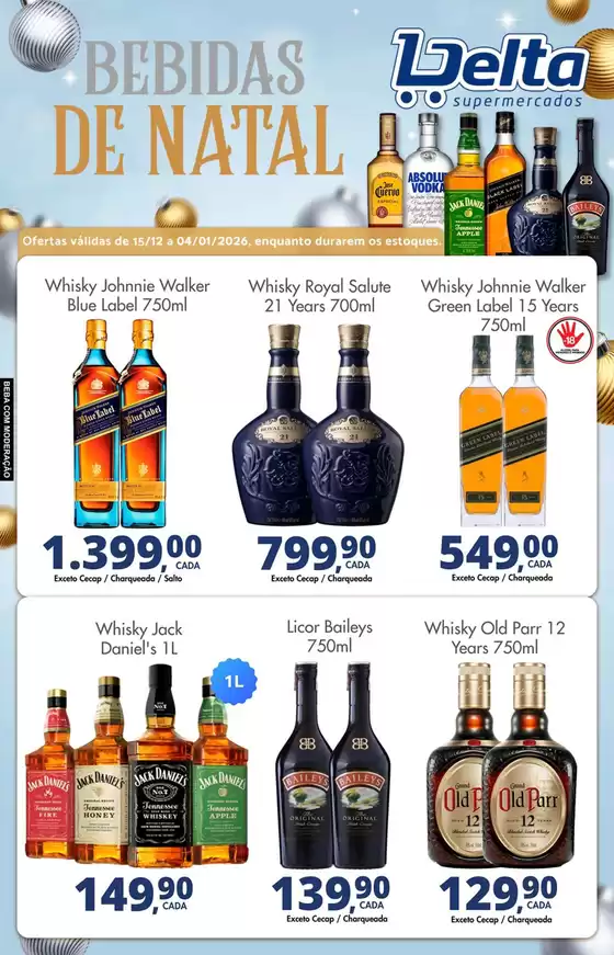 Catálogo Delta Supermercados em Piracicaba | Pechinchas e ofertas atuais | 2025-12-15T00:00:00.000Z - 2026-01-04T00:00:00.000Z