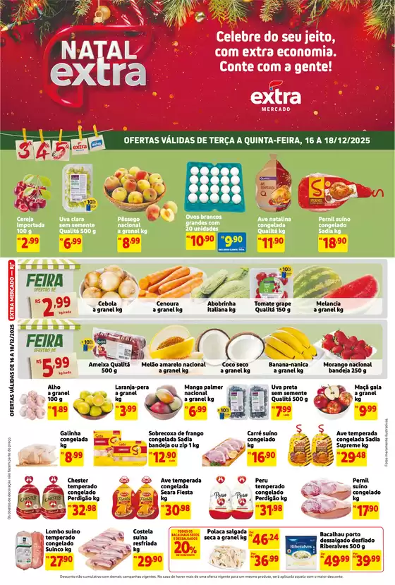 Catálogo Extra em Bonito de Minas | Melhores ofertas para todos os clientes | 2025-12-16T00:00:00.000Z - 2025-12-18T00:00:00.000Z