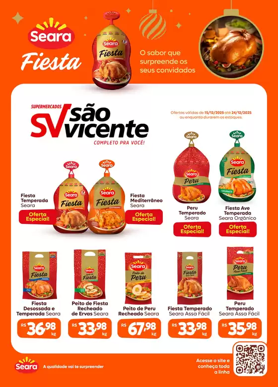 Catálogo Supermercados São Vicente em Cosmópolis | Ofertas exclusivas | 2025-12-15T00:00:00.000Z - 2025-12-24T00:00:00.000Z