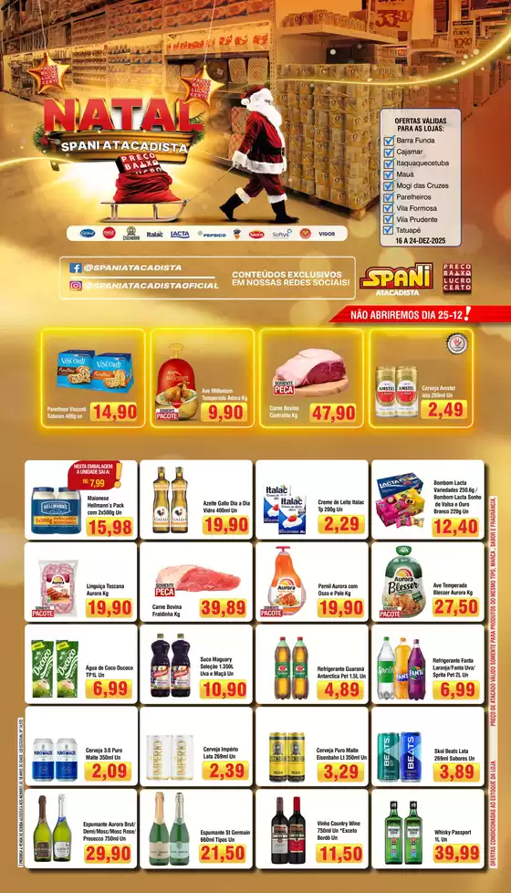Catálogo Spani Atacadista em Belo Horizonte | Jornal de Ofertas Natal GDE 16 a 24 12 | 2025-12-16T00:00:00.000Z - 2025-12-24T00:00:00.000Z