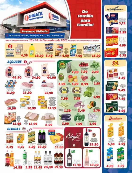 Catálogo Shibata Supermercados em Suzano | Grandes descontos em produtos selecionados | 2025-12-16T00:00:00.000Z - 2025-12-18T00:00:00.000Z