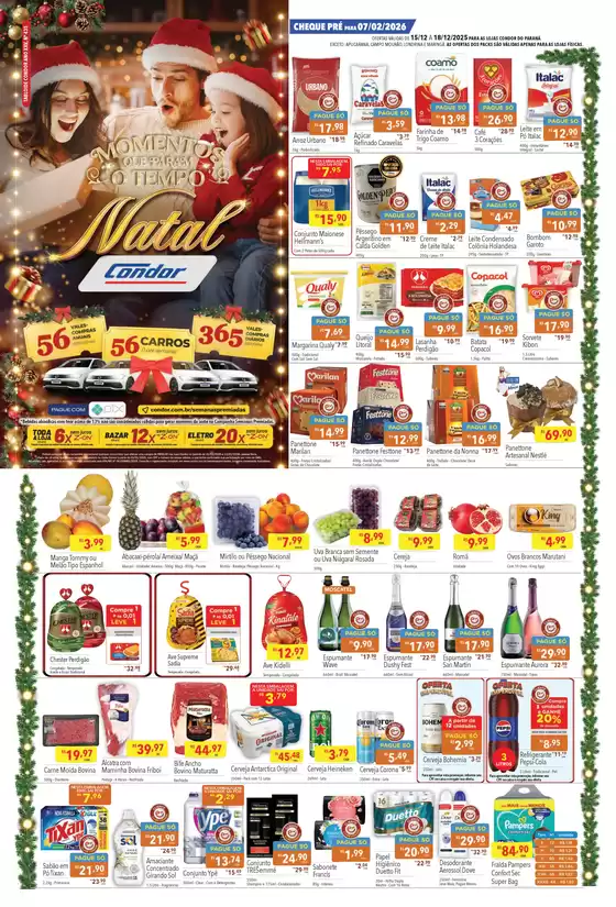 Catálogo Supermercados Condor em Belo Horizonte | Ótima oferta para todos os clientes | 2025-12-15T00:00:00.000Z - 2025-12-18T00:00:00.000Z