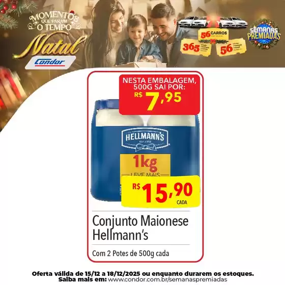 Catálogo Supermercados Condor em Belo Horizonte | Ampla seleção de ofertas | 2025-12-15T00:00:00.000Z - 2025-12-18T00:00:00.000Z