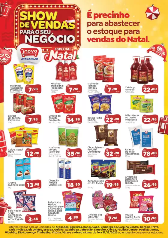 Catálogo Novo Atacarejo em São Luís | Ótima oferta para todos os clientes | 2025-12-16T00:00:00.000Z - 2025-12-21T00:00:00.000Z