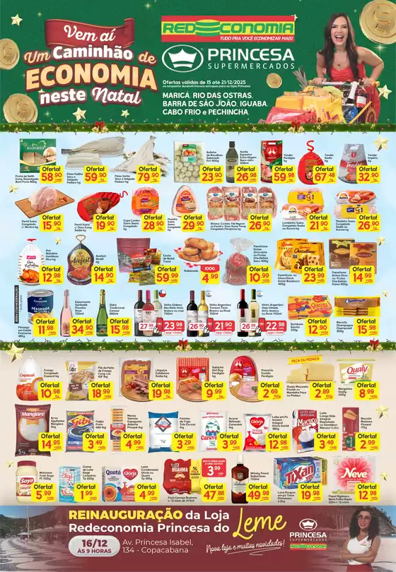 Catálogo Princesa Supermercados em Rio de Janeiro | Economia Neste Natal G1 - 15 a 21/12 | 2025-12-16T00:00:00.000Z - 2025-12-21T00:00:00.000Z