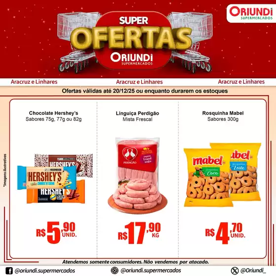 Catálogo Oriundi em Guarulhos | Super Ofertas | 2025-12-16T00:00:00.000Z - 2025-12-20T00:00:00.000Z