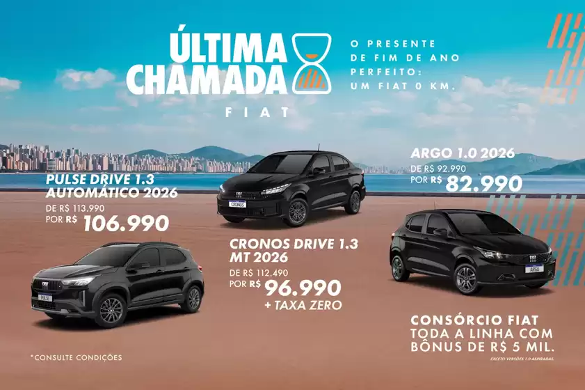 Catálogo Fiat em Timon | Encarte Fiat | 2025-12-16T00:00:00.000Z - 2026-01-31T00:00:00.000Z